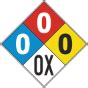 NFPA Danger Oxygen Compressed Gas Sign Save 10 Instantly