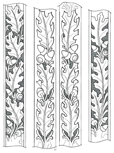 Gunstock relief carving & inlay gunstock carving patterns crochet, carving, patterns. Free Printable Leather Tooling Patterns Belt | Wood ...