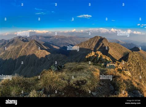 The Negoiu Peak Fagaras Mountains Romania Stock Photo Alamy