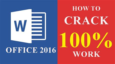 How To Crack Microsoft Office Word 2016របៀបcrack Microsoft Office Word