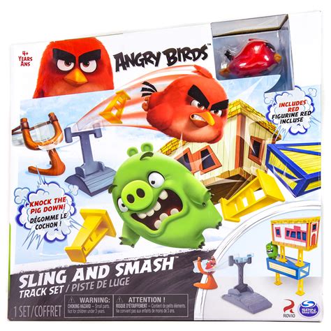 Angry Birds Sling And Smash Track Set Samko And Miko Toy Warehouse