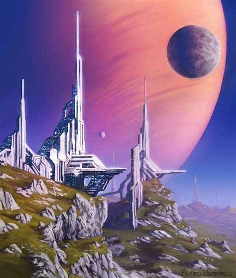 Scifi Landscapes Sci Fi Art Futuristic Art Sci Fi Concept Art