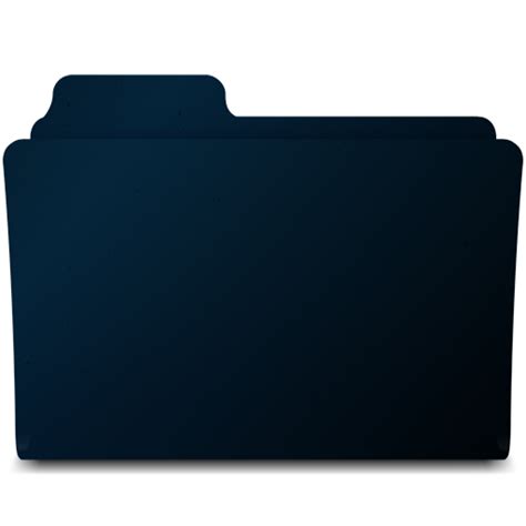 Dark Blue Folder Icon At Getdrawings Free Download
