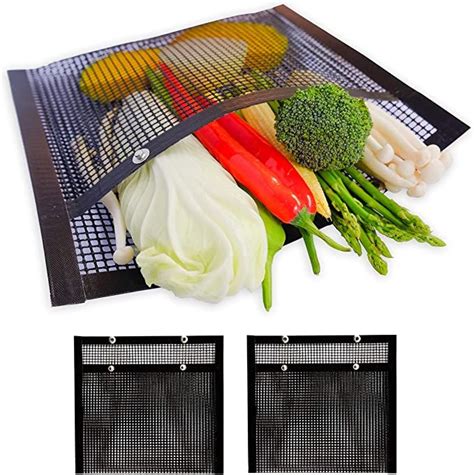 Bbq King Non Stick Bbq Mesh Grill Bags High Temperature Resistant