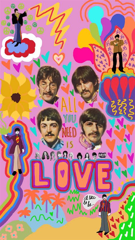 Beatles Wallpaper Beatles Wallpaper Beatles Poster Beatles Art