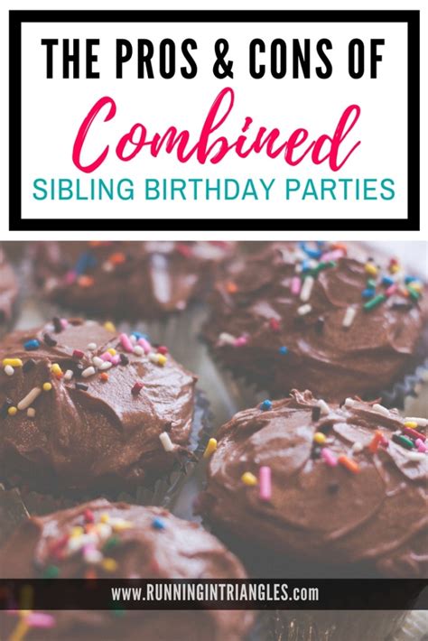 Combined Sibling Birthday Parties