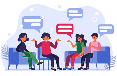 Group Discussions Speech Bubbles Royalty Free Svg Cliparts Clip Art