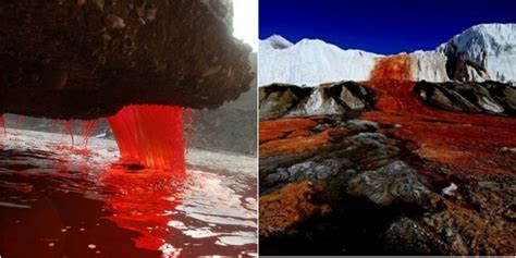 Researchers Solve Century Old Mystery Of Antarcticas Red Waterfall
