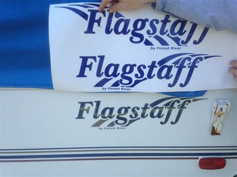 Decals For Flagstaff By Forest River Pop Up Camper Travel Trailer