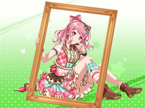 Safebooru Bang Dream Blush Dress Frame Long Hair Maruyama Aya Pink