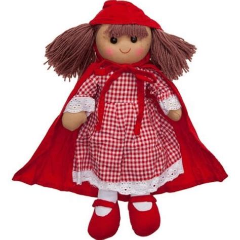 Powell Craft Rag Doll Red Riding Hood Birthday Christmas T