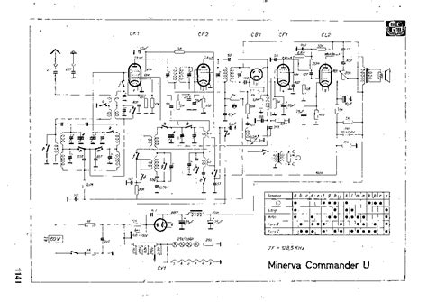 Minerva Commander U Radio 1934 Sch Service Manual Download Schematics