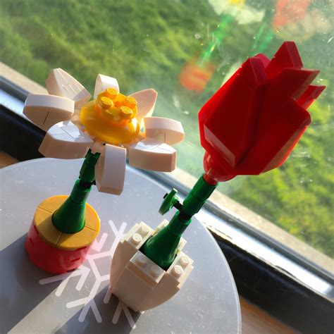 Lego Flower Display