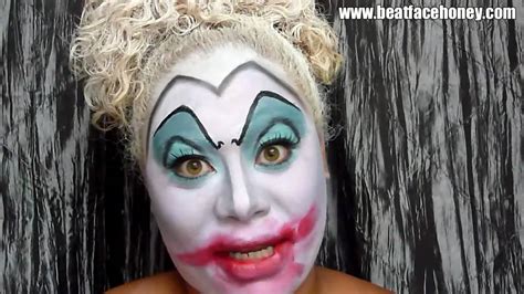 Ursula Scary Clown Halloween Makeup Fail Youtube