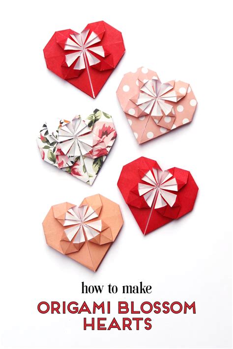 17 Origami Heart Instructions Printable  Easy Origami Tutorial