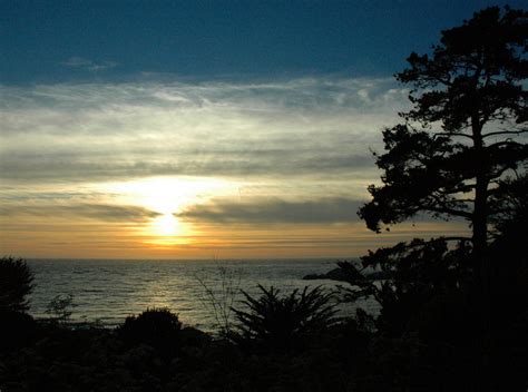 Carmel By The Sea Ca Sunset Photo Picture Image