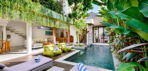 Gorgeous Tropical Villas In Bali Villa Design Beach Villa Design