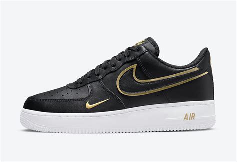 Another Double Swoosh Nike Air Force 1 Low Appears In Black Sneaker Novel