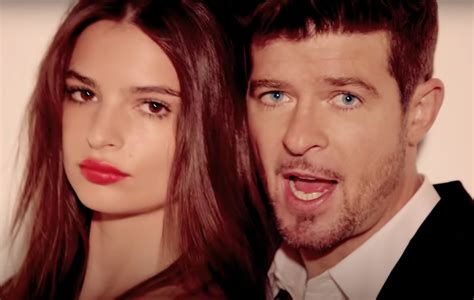Emily Ratajkowski Says She Didnt Want To Write Essay Accusing Robin Thicke Of Groping Her