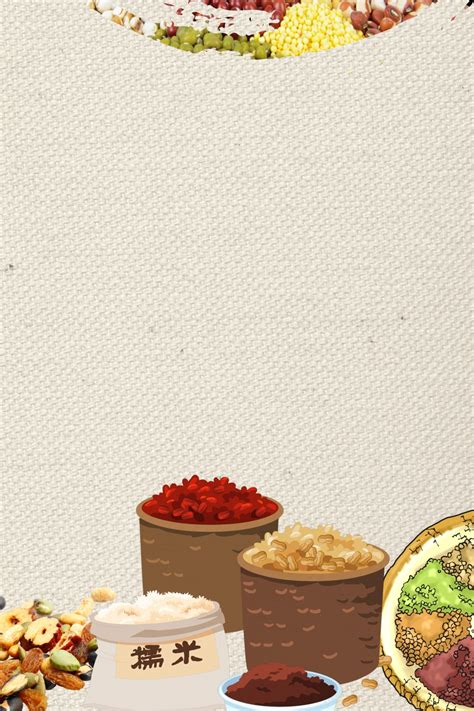 Food Poster Background Gambaran