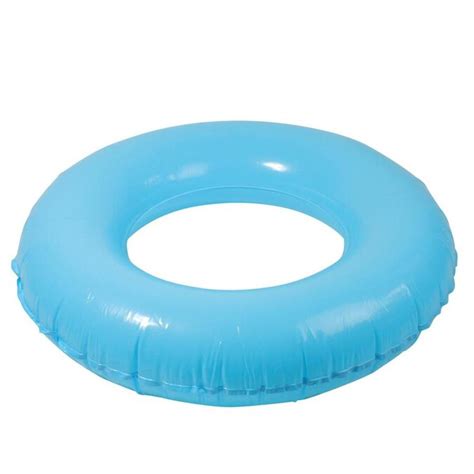 Northlight 35 In Inflatable Classic Round Blue Swimming Pool Inner Tube