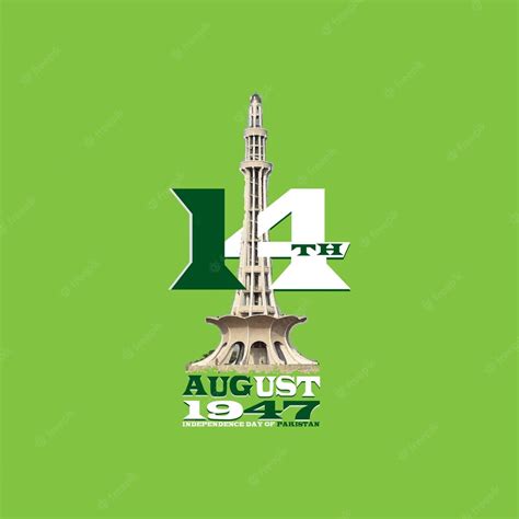 Premium Vector Pakistan Independence Day 14th August Design