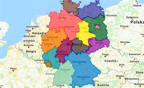 Koronawirus w Niemczech zawieszenia zakazów dla ciężarówek w poszczególnych landach mapa
