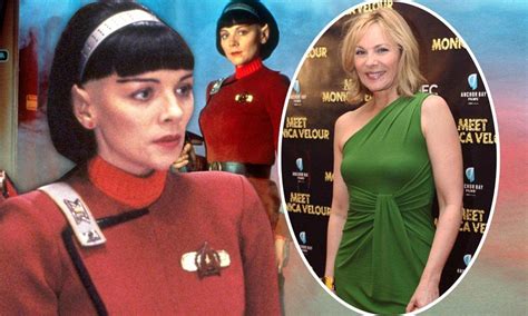 Kim Cattrall Is Barely Recognisable In Film Stills From Star Trek Daily Mail Online