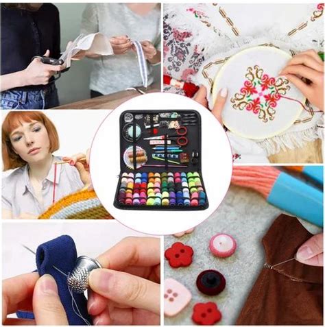 Hasthip 183pcs Handy Sewing Kit Bundle With With 38 Xl Thread All In