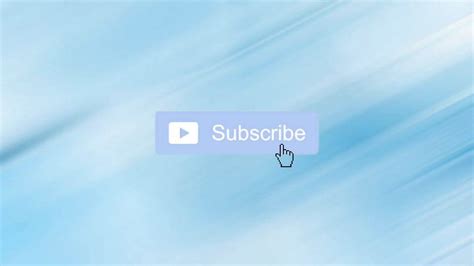 Blue Intro With Subscribe Button Template Youtube
