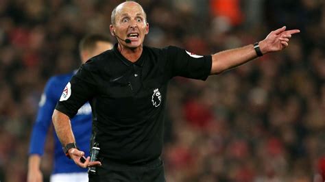 Celebrating The Very Best Of Premier League Referee Mike Dean