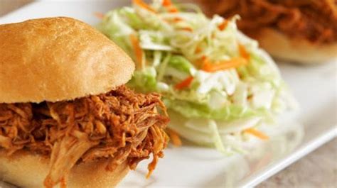 Any time your recipe calls for cooked chicken breast, all you have to do is pull the amount. Shredded Slow Cooker Chicken with BBQ Sauce Recipe ...