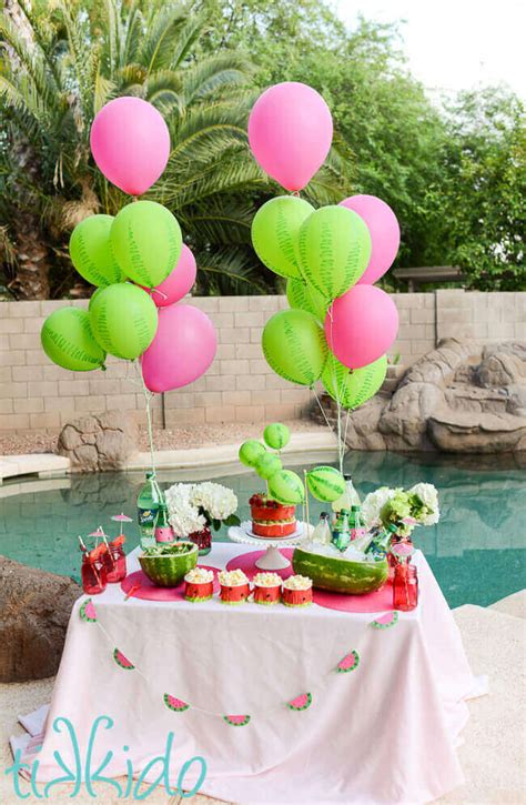 Refreshing Summer Fun Watermelon Themed Party