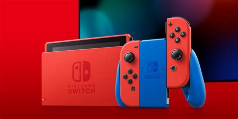 Anunciado El Nuevo Modelo De Nintendo Switch Mario Red And Blue Edition