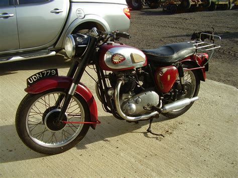 1960 bsa a7 500 cc shooting star 500cc classic vintage motorcycle barn find