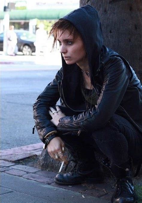 Rooney Mara Pre Production Photoshoot As Lisbeth Salander Dragon Tattoo Rooney Mara