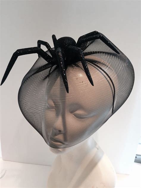 Spider Fascinator Halloween Black Widow Headband Spider Costume