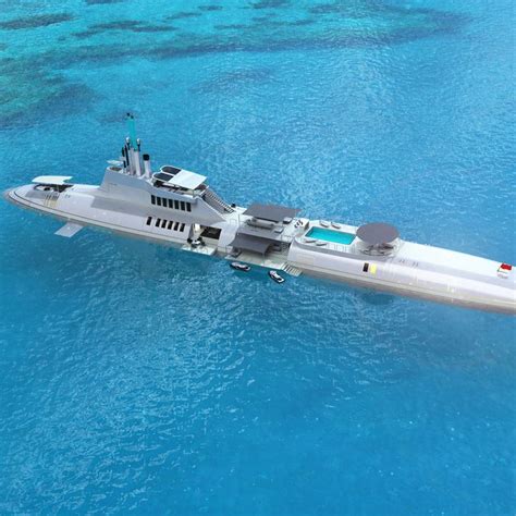 Tour The Worlds Most Luxurious Submarine Superyacht Cool Boats