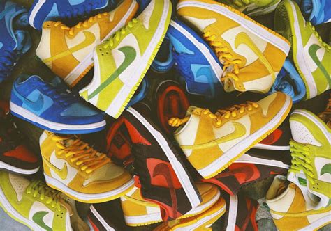 🥇 Echa Un Vistazo A Esta Exhibición De Nike Sb Dunk Fruit Pack En La