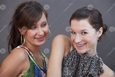 Two Female Friends Stock Photo Image Of Smiling Adult 12926500