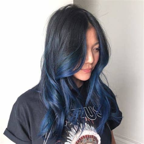 Permanent color on the other hand will truly stay forever and will. 69 Stunning Blue Black Hair Color Ideas