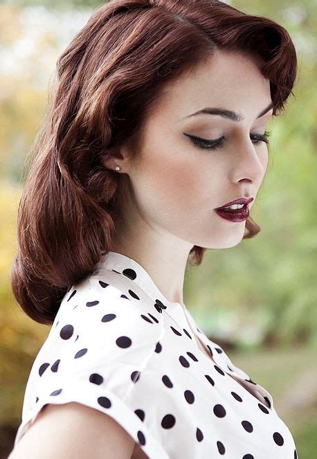 Pin By Chica Rosa On Pinup Vintage Hairstyles Hair Makeup Fall