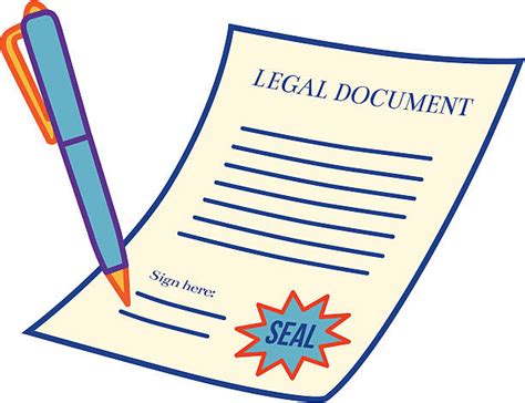 Royalty Free Legal Papers Clip Art Vector Images And Illustrations Istock