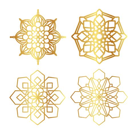 Perhiasan Arab Emas Dekorasi Islamik Dekorasi Islamic Ornamen Arab