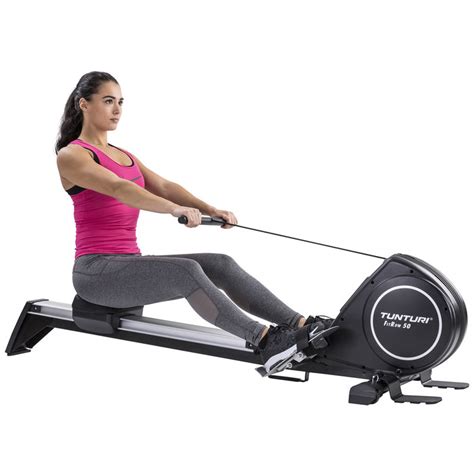 Rowing Machine Fitrow 50 Rower 16 Resistance Levels Easy To Move