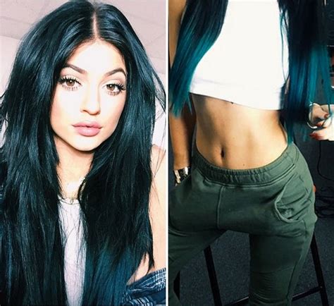 Kylie Jenners Long Blue Hair — Goes For Long Hair