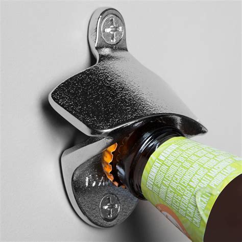 Wall Mount Bottle Opener 3 14 X 2 34 Bottle Opener Wall Wall Mounted Bottle Opener