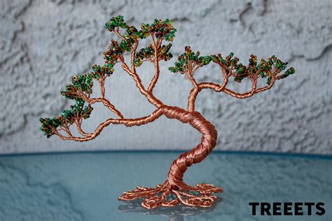 Wire Bonsai Tree Rhandmade