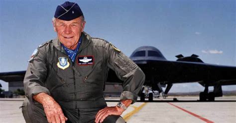 Chuck yeager's breaking the sound barrier. Chuck Yeager Fires Back At Hollywood Elites Over Moon ...