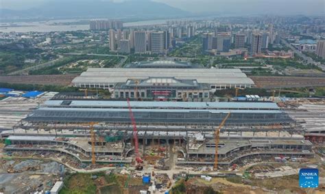 Fuzhou Xiamen High Speed Railway Under Construction Global Times